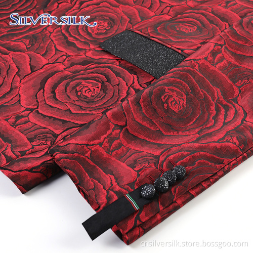Custom Jacquard Pattern Jackets Shawl Floral Mens Blazers